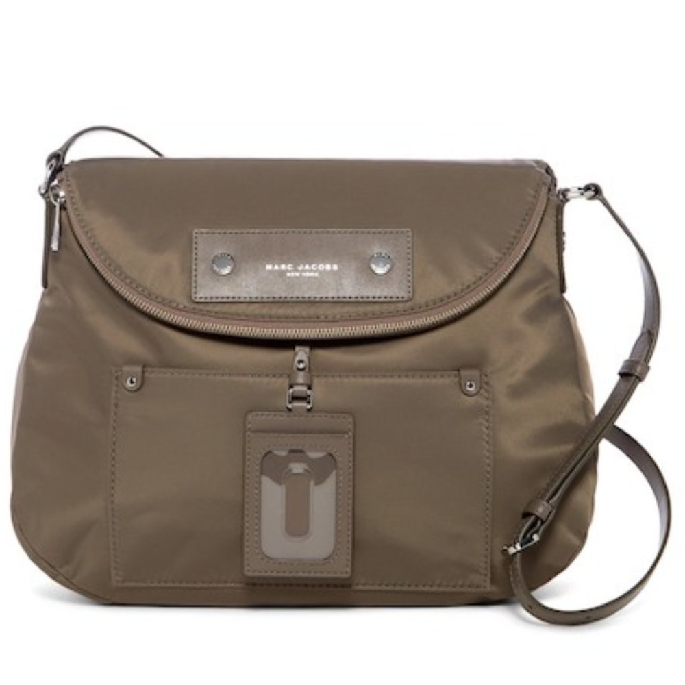 Marc Jacobs Women's Khaki Nylon Crossbody Bag